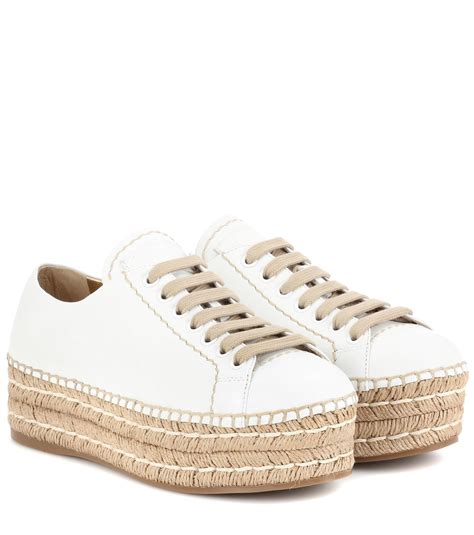 prada espadrille sneakers